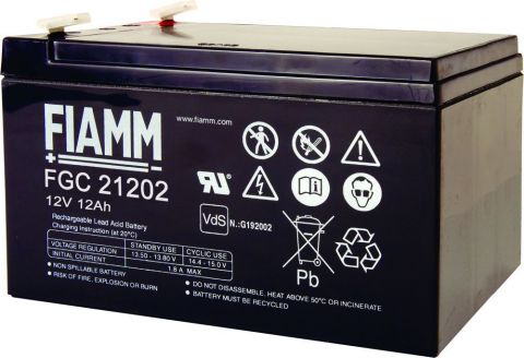 Fiamm 12V/12Ah FG21202 akkumulátor (1594)
