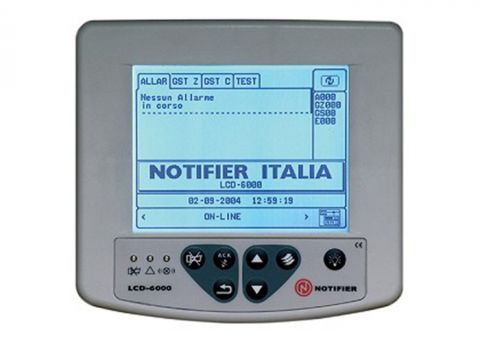 Notifier LCD6000T kezelőegység (3268)