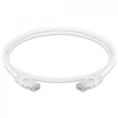Hikvision DS-1NP6UEC0 white 1m patch kábel (39019)